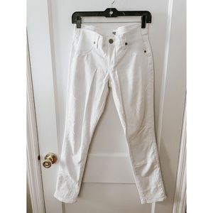 PAIGE Skyline Ankle Peg Maternity crisp White 25